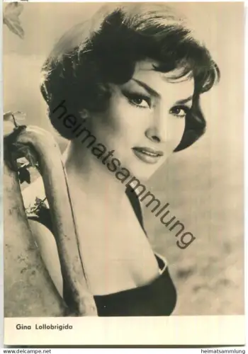 Gina Lollobrigida - VEB Progress Film Vertrieb Berlin 1966 - keine AK-Einteilung