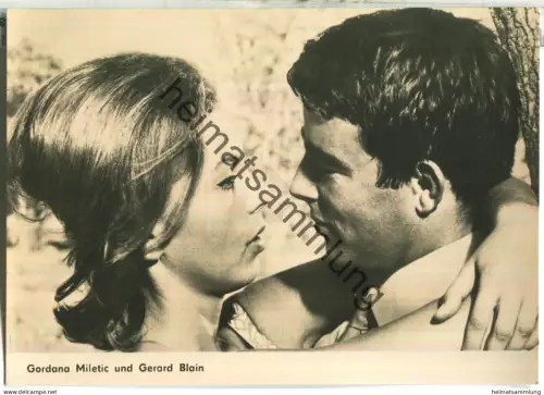 Gordana Miletic - Gerard Blain - VEB Progress Film Vertrieb Berlin 1967