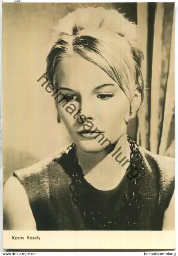 Karin Vesely - VEB Progress Film Vertrieb Berlin 1964 - Keine AK-Einteilung