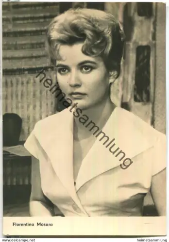Florentina Mosara - VEB Progress Film Vertrieb Berlin 1962 - keine AK Einteilung