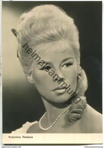 Valentina Thielova - VEB Progress Film Vertrieb Berlin 1964 - Keine AK-Einteilung