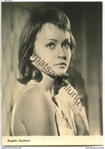 Brigitte Grothum - VEB Progress Film Vertrieb Berlin 1964 - Keine AK-Einteilung
