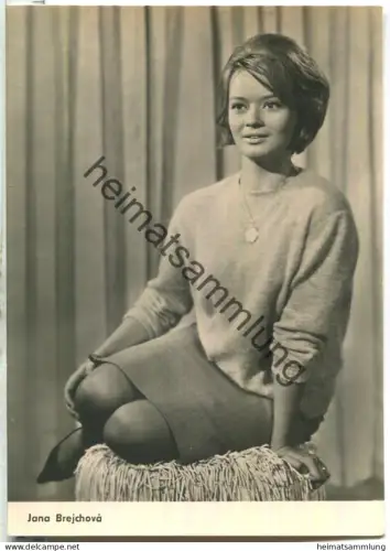 Jana Brejchova - VEB Progress Film Vertrieb Berlin 1961 - Keine AK-Einteilung