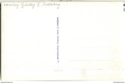 Schweden - Trelleborg - Konung Gustaf V - Verlag C. Jeske Hamburg