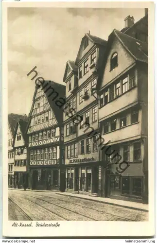 Kassel - Brüderstrasse - Verlag Bruno Hansmann Kassel