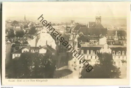 Kassel - Obere Königstrasse - Verlag Bruno Hansmann Kassel