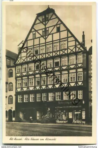 Kassel - Altmarkt - Verlag Bruno Hansmann Kassel