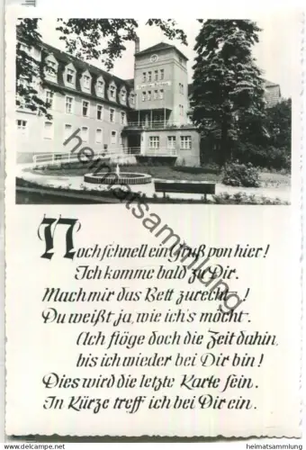 Bad Wilsnack - Puschkin-Kurhaus - Foto ohne AK-Einteilung