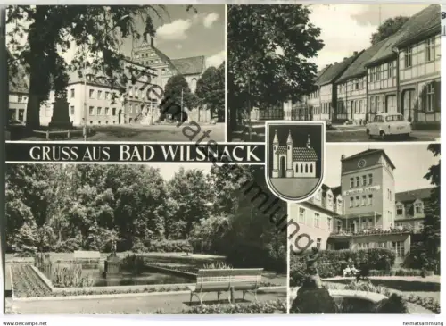 Bad Wilsnack - Kurhaus - Park - Verlag VEB Bild und Heimat Reichenbach