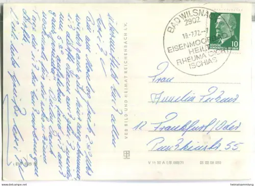 Bad Wilsnack - Kurhaus - Park - Verlag VEB Bild und Heimat Reichenbach