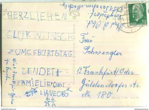 Parchim - Schleuse - Landestheater - Verlag H. Sander KG Berlin