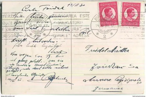 Bucuresti - Fama Postei - Verlag Librariei Union Bucuresti