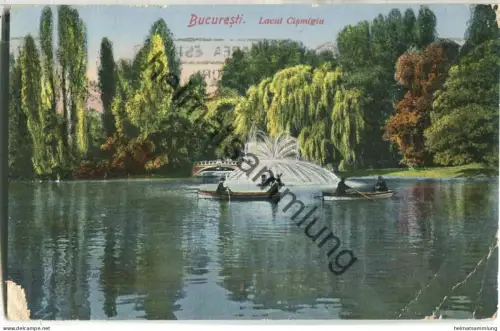 Bucuresti - Lacul Cismigiu - ohne Verlagsangabe