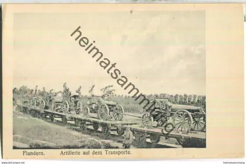 Flandern - Artillerie - Verlag Zipper Weilburg Lahn Serie 2 Nr. 82
