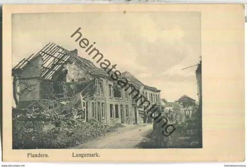 Flandern - Langemark - Verlag Zipper Weilburg Lahn Serie 2 Nr. 77