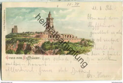 Kyffhäuser - Verlag Rob. Winckelmann Berlin - gel. 1901