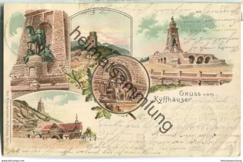 Kyffhäuser - Verlag Rob. Winckelmann Berlin - gel. 1901