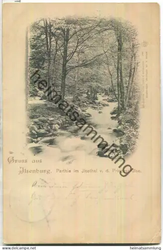 Ilsenburg - Ilsenthal - Prinzess Ilse - Verlag Fr. Gottsched Wernigerode - gel. 1898