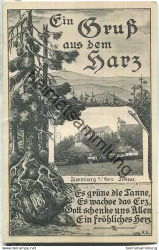Ilsenburg - Schloss - Verlag Rud. Lohse Halberstadt 1912