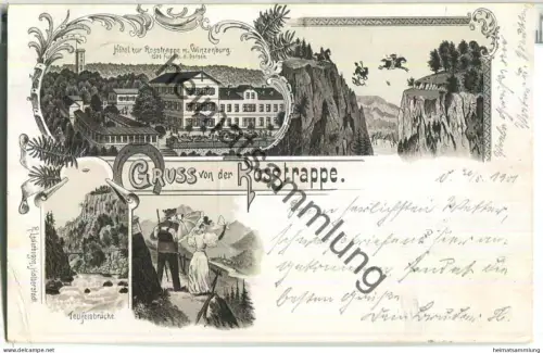 Rosstrappe - Hotel mit Winzenburg - Verlag R. Lederbogen