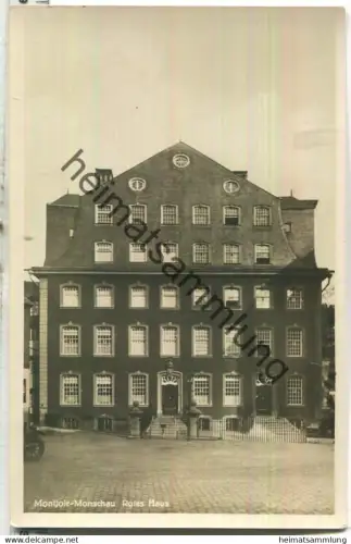 Montjoie - Monschau - Rotes Haus - Foto-Ansichtskarte - Verlag J. Karpohl M.-Gladbach 1932