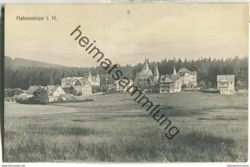 Hahnenklee - Verlag R. Lederbogen Halberstadt
