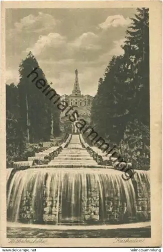 Wilhelmshöhe - Kaskaden - Verlag Bruno Hansmann Cassel