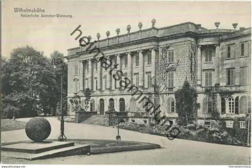 Wilhelmshöhe - Kaiserliche Sommer-Wohnung - Verlag A J Bellson Kassel