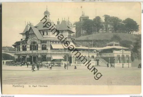Hamburg - St. Pauli - Fährhaus - Verlag Knackstedt & Näther Hamburg