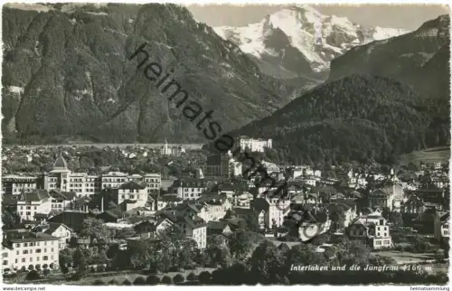 Interlaken - Foto-AK - Verlag Photoglob-Wehrli Zürich gel. 1956