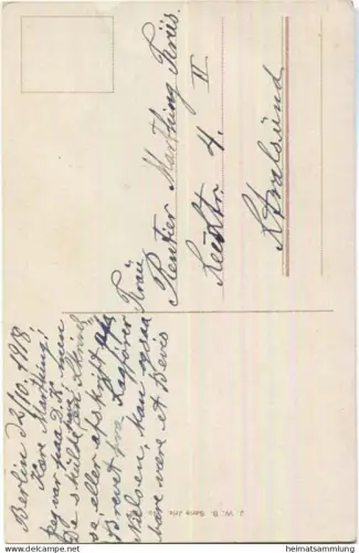 Berlin - Siegessäule - Rückseite beschrieben 1918