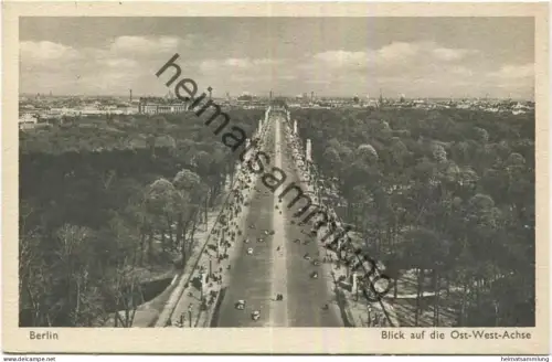 Berlin - Blick auf die Ost-West-Achse - Verlag Hermann Schmidt Berlin