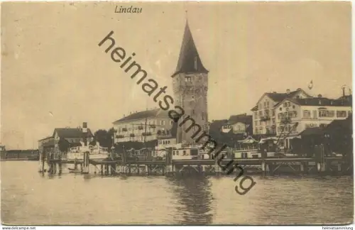 Lindau - Verlag Felix Luib Strassburg gel. 1908