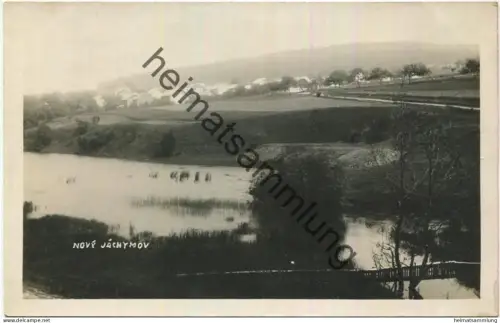 Novy Jachymov - Foto-AK - gel. 1934