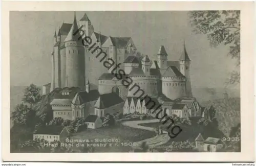 Sumava-Susicko - Hrad Rabi 1508