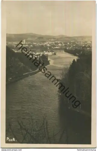 Pisek - Foto-AK gel. 1930