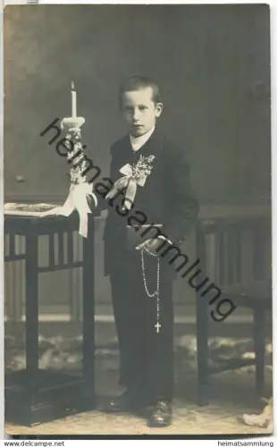 Erst Kommunion - Foto-Ansichtskarte