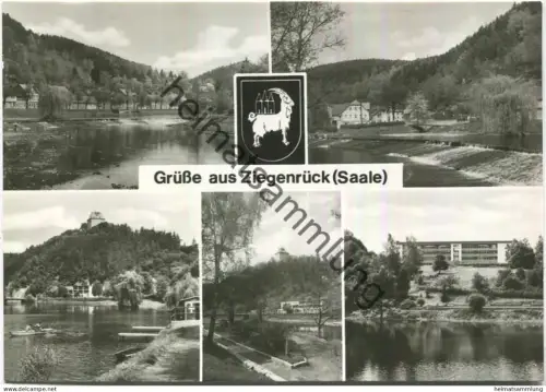 Ziegenrück - Foto-AK Grossformat - VEB Foto-Verlag Erlbach