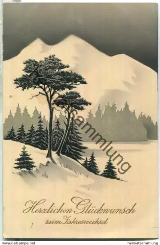 Glückwunsch zum Jahreswechsel