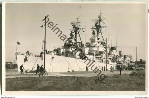 Zerstörer Z 6 und Z 4 D 180 und D 178 - Foto-Ansichtskarte