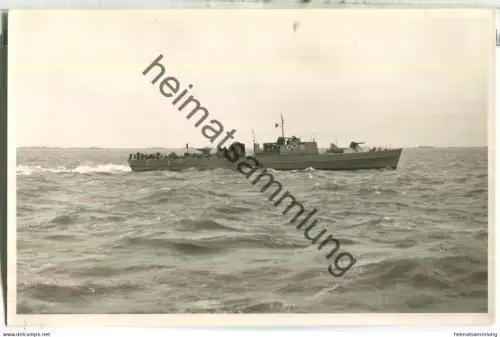 Minenräumboot JU Juno - Foto-Ansichtskarte