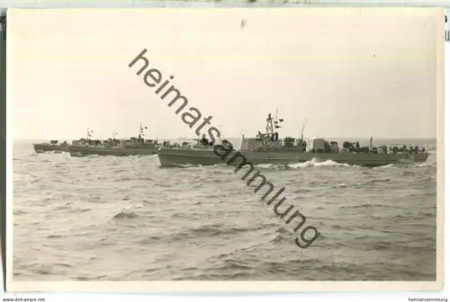 Minenräumboote SA OR - Foto-Ansichtskarte