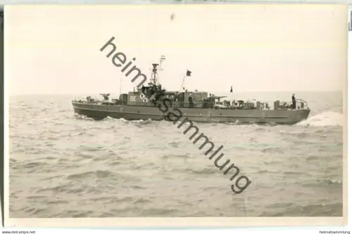 Minenräumboot DE - Foto-Ansichtskarte