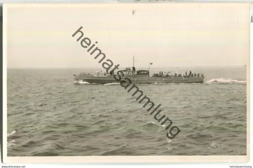 Minenräumboot PE - Foto-Ansichtskarte