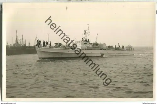 Minenräumboot Saturn M 1057 - Foto-Ansichtskarte