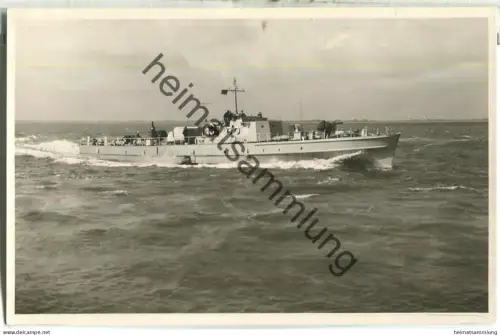 Minenräumboot OR - Foto-Ansichtskarte