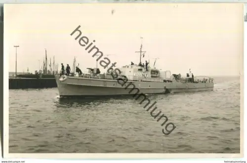 Minenräumboot Sirius M 1055 - Foto-Ansichtskarte
