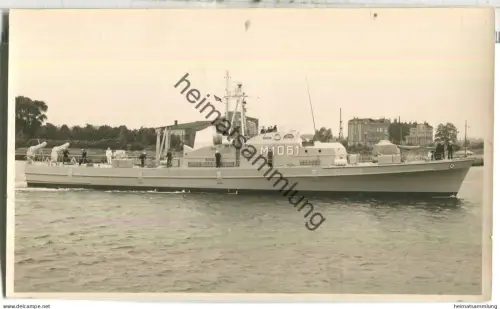 Minenräumboot Stier M 1061 - Foto-Ansichtskarte