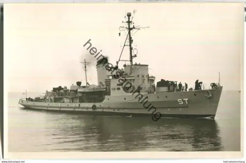 Hochseeminensuchboot Seestern ST - Foto-Ansichtskarte