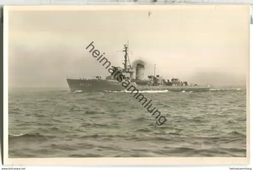 Hochseeminensuchboot Seeschlange M 191 - Foto-Ansichtskarte